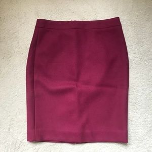 J Crew Wool Pencil Skirt